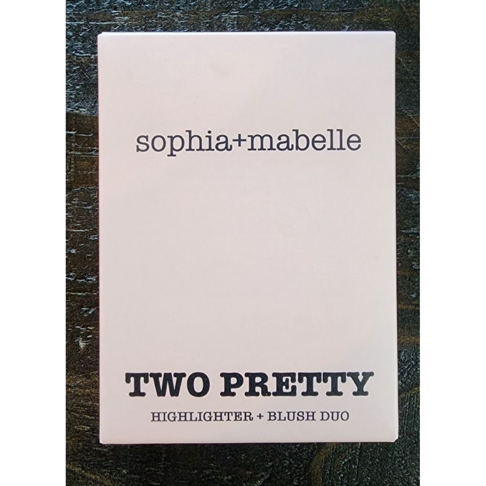 Sofia +Mabelle Two pretty Highlighter+Blush Duo